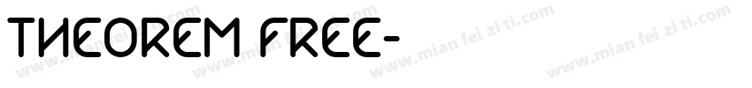 Theorem FREE字体转换